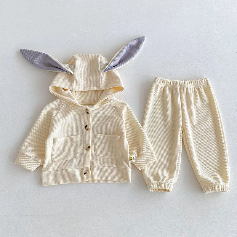Fashion Baby Outfit Set Cotton Long Sleeve Cartoon Hooded Tops Pants Spring Autumn Newborn Clothing Baby Girl Boy Tracksuit Sets
Fashion Baby Outfit Set Cotton Long Sleeve Cartoon Hooded Tops Pants Spring Autumn Newborn Clothing Baby Girl Boy Tracksuit Sets