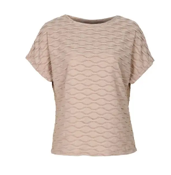 Top Women 2026 Spring Summer New Texture Solid Color Short Sleeved Round Neck Versatile Casual Loose Daily Pullover T-Shirt Top
Top Women 2026 Spring Summer New Texture Solid Color Short Sleeved Round Neck Versatile Casual Loose Daily Pullover T-Shirt Top