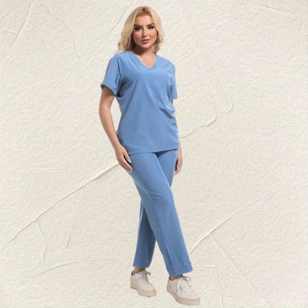 2025 New Hospital Nursing Scrubs, Female Operating Room Doctor Scrub Set Launched
2025 New Hospital Nursing Scrubs, Female Operating Room Doctor Scrub Set Launched