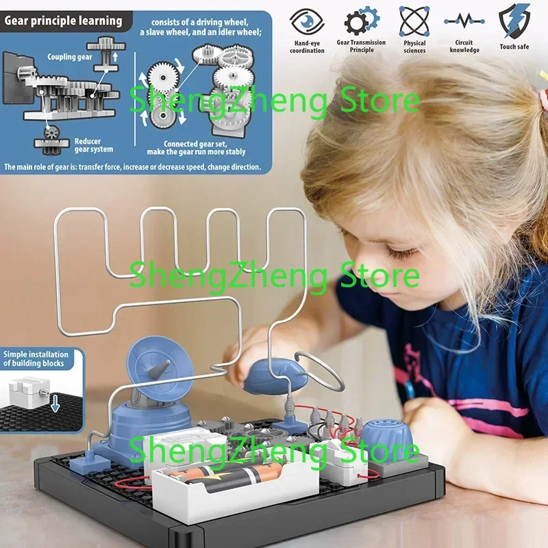DIY Mechanical Painting Science Suit Scientific Physics Manual Experiment Educational Science Assembled Circuit Mechanical
DIY Mechanical Painting Science Suit Scientific Physics Manual Experiment Educational Science Assembled Circuit Mechanical