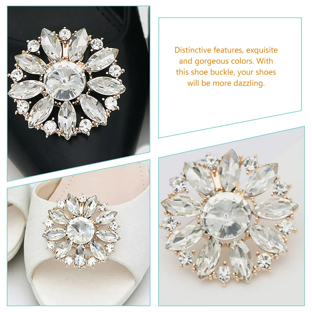 2pcs Shoe Buckle Rhinestone Clips Wedding Decor Bridal Shoe Clips Brides Pumps Shoes Alloy Jewelry Embellishment
2pcs Shoe Buckle Rhinestone Clips Wedding Decor Bridal Shoe Clips Brides Pumps Shoes Alloy Jewelry Embellishment