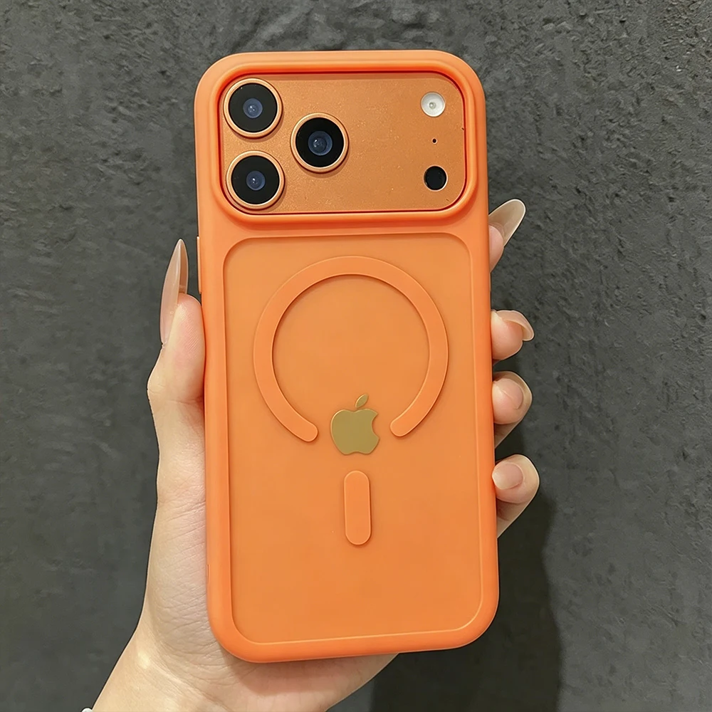 Translucent Magnetic Phone Case For iPhone 17 Pro Max 17Pro For Magsafe Wireless Charging Matte Cover For iPhone17 Pro Max Case
Translucent Magnetic Phone Case For iPhone 17 Pro Max 17Pro For Magsafe Wireless Charging Matte Cover For iPhone17 Pro Max Case