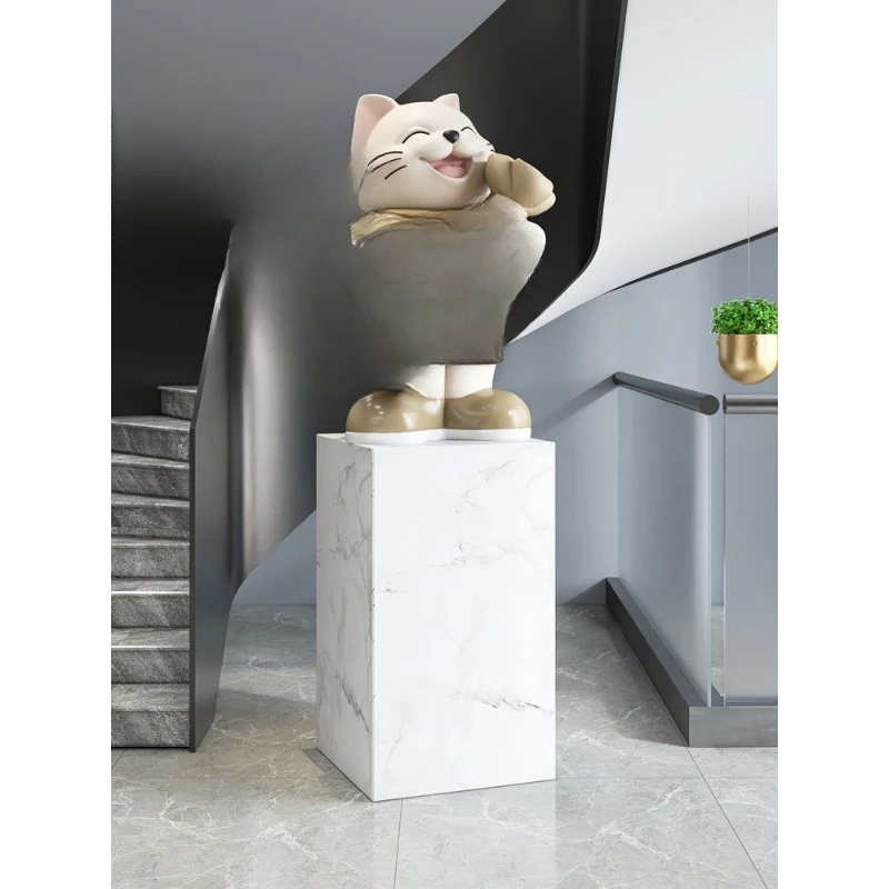Large lucky cat floor ornament store opening gift living room home accessories
Large lucky cat floor ornament store opening gift living room home accessories