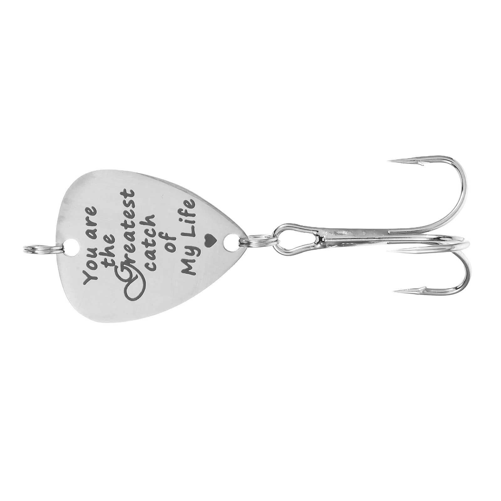Fish Hook Deep Water Fishing Bait Lures Guitar Pick Baits Lettering Vivid Stainless Steel
Fish Hook Deep Water Fishing Bait Lures Guitar Pick Baits Lettering Vivid Stainless Steel