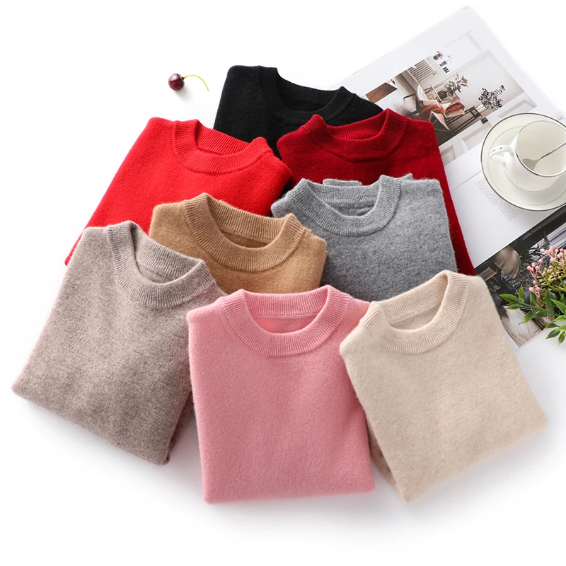 Children's 100% Merino Wool Pullover Sweater Autumn Winter Boys Girls O-neck Soild Basic Long Sleeve Cashmere Sweater Thick Warm
Children's 100% Merino Wool Pullover Sweater Autumn Winter Boys Girls O-neck Soild Basic Long Sleeve Cashmere Sweater Thick Warm