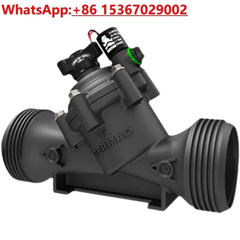 BERMAD new S-390-3 3-дюймовый ручной декомпрессионный Соленоидный клапан для сельскохозяйственного орошения
BERMAD new S-390-3 3-дюймовый ручной декомпрессионный Соленоидный клапан для сельскохозяйственного орошения