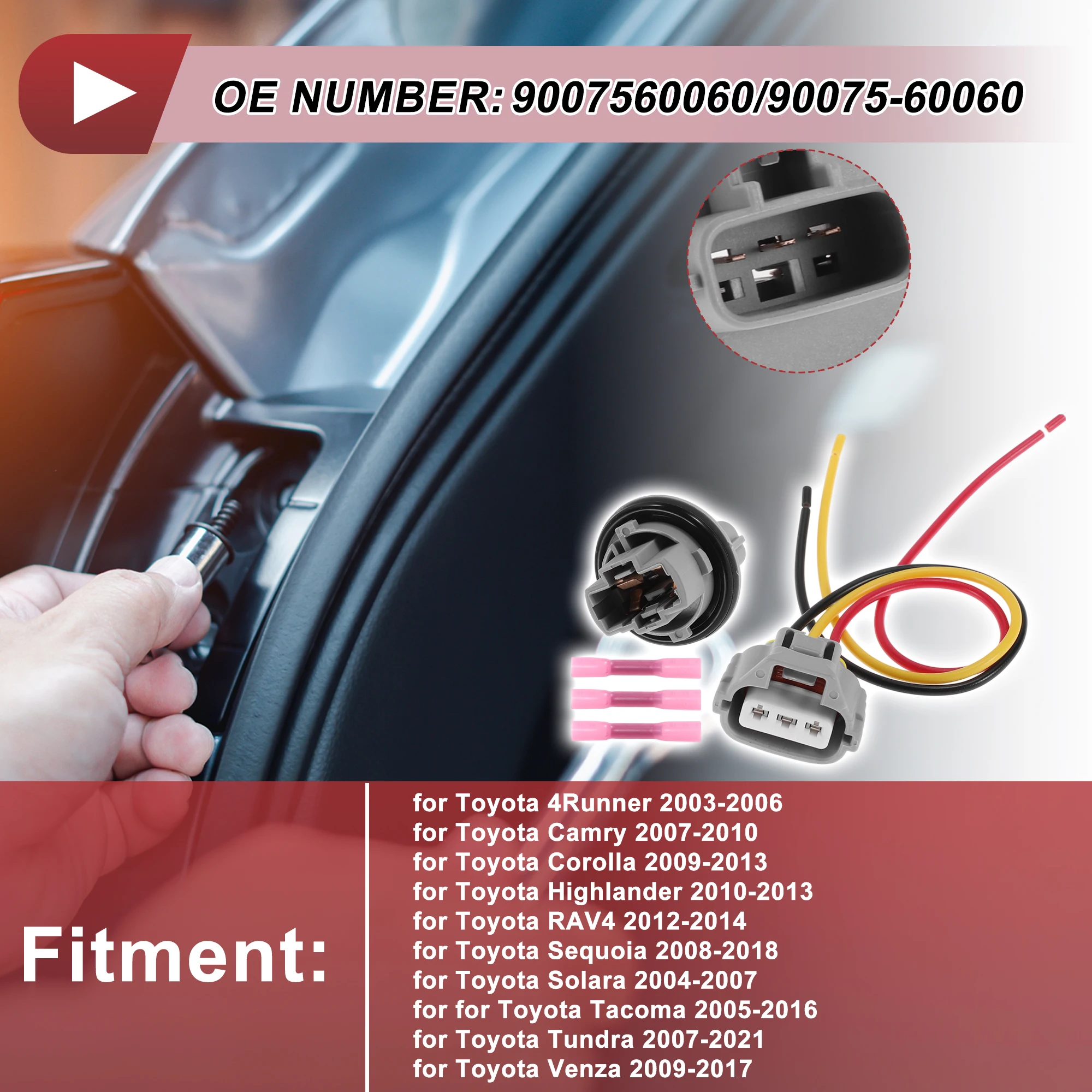 UXCELL розетка переднего указателя поворота для Toyota 4Runner 2003-2006 No 9007560060
UXCELL розетка переднего указателя поворота для Toyota 4Runner 2003-2006 No 9007560060