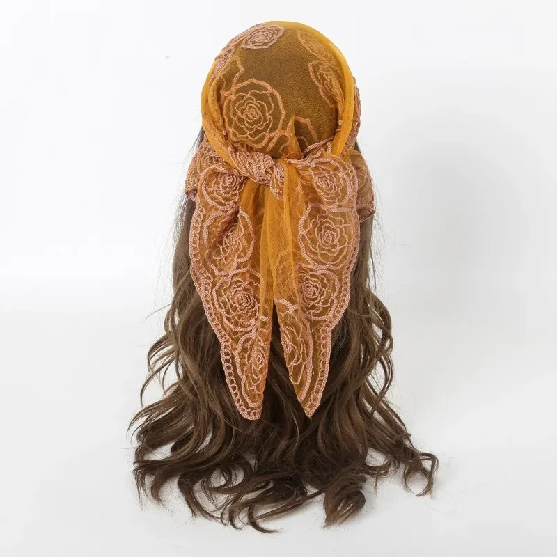 2024 spring and summer new women's headscarf wrapped lace scarf women's fashion wedding headscarf women
2024 spring and summer new women's headscarf wrapped lace scarf women's fashion wedding headscarf women