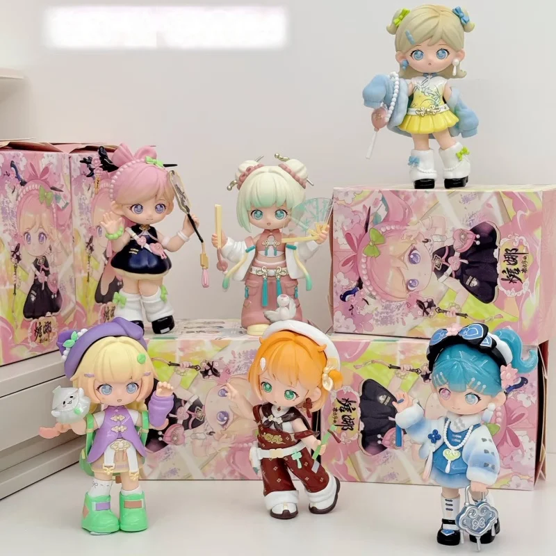 SIMONTOYS Teennar Eastern Prelude Series слепая коробка Mystery Box куклы Kawaii экшн-фигурка аниме слепая коробка игрушки подарок
SIMONTOYS Teennar Eastern Prelude Series слепая коробка Mystery Box куклы Kawaii экшн-фигурка аниме слепая коробка игрушки подарок