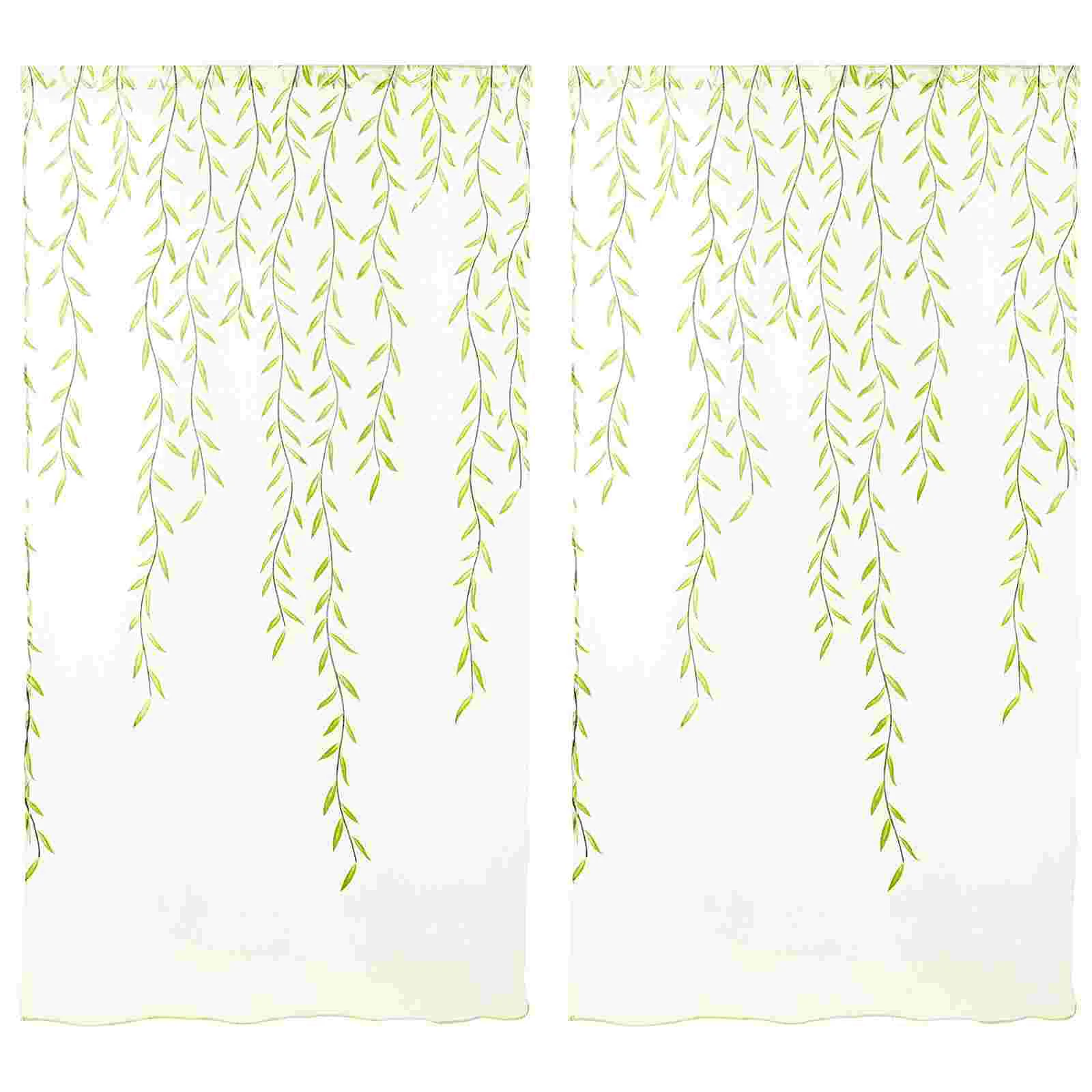 4 Semi Transparent Curtains Pattern Light Filtering Privacy Sheer Easy Install Rod Pockets Home Decor
4 Semi Transparent Curtains Pattern Light Filtering Privacy Sheer Easy Install Rod Pockets Home Decor