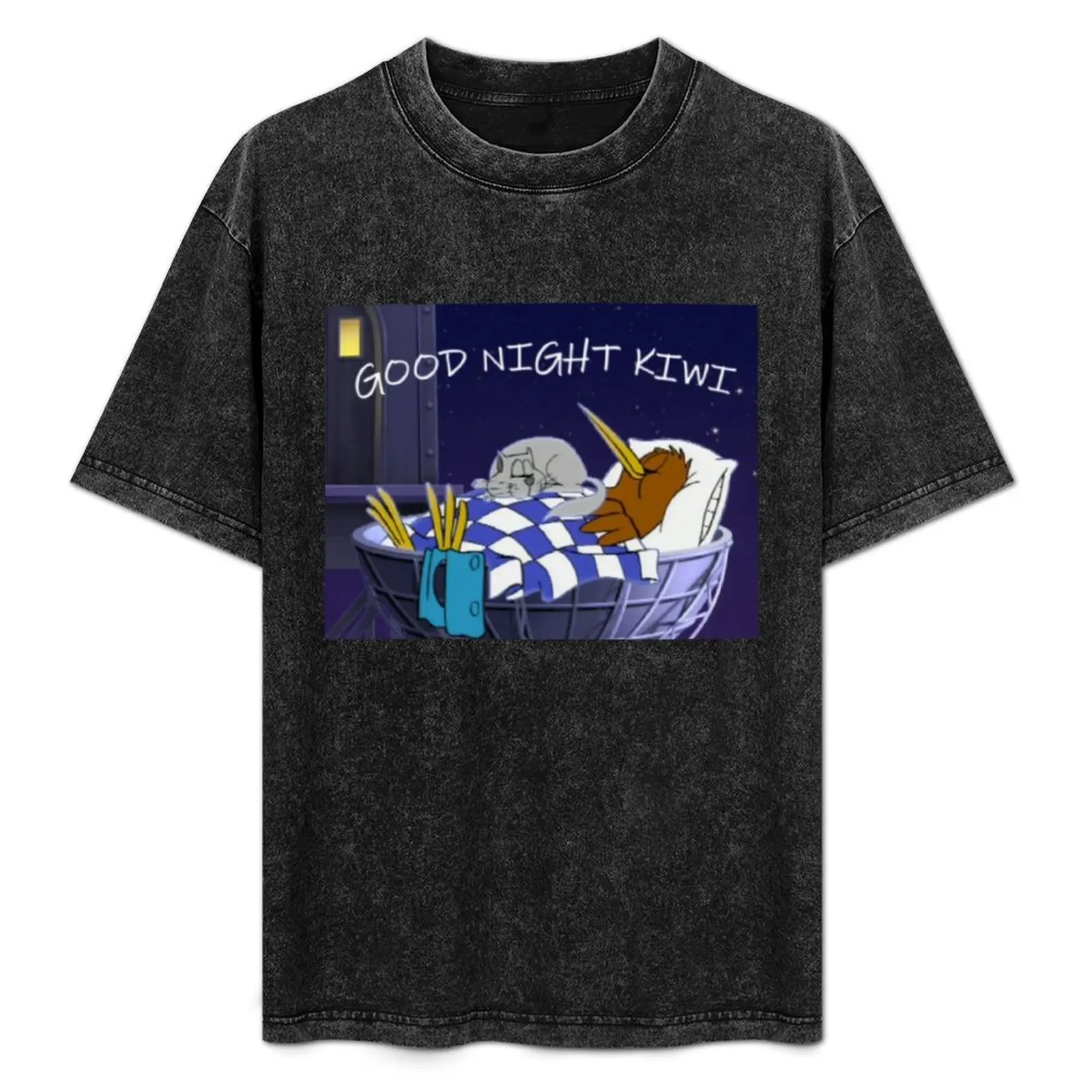 Футболка Good Night Kiwi, повседневная свободная футболка для ежедневной носки
Футболка Good Night Kiwi, повседневная свободная футболка для ежедневной носки