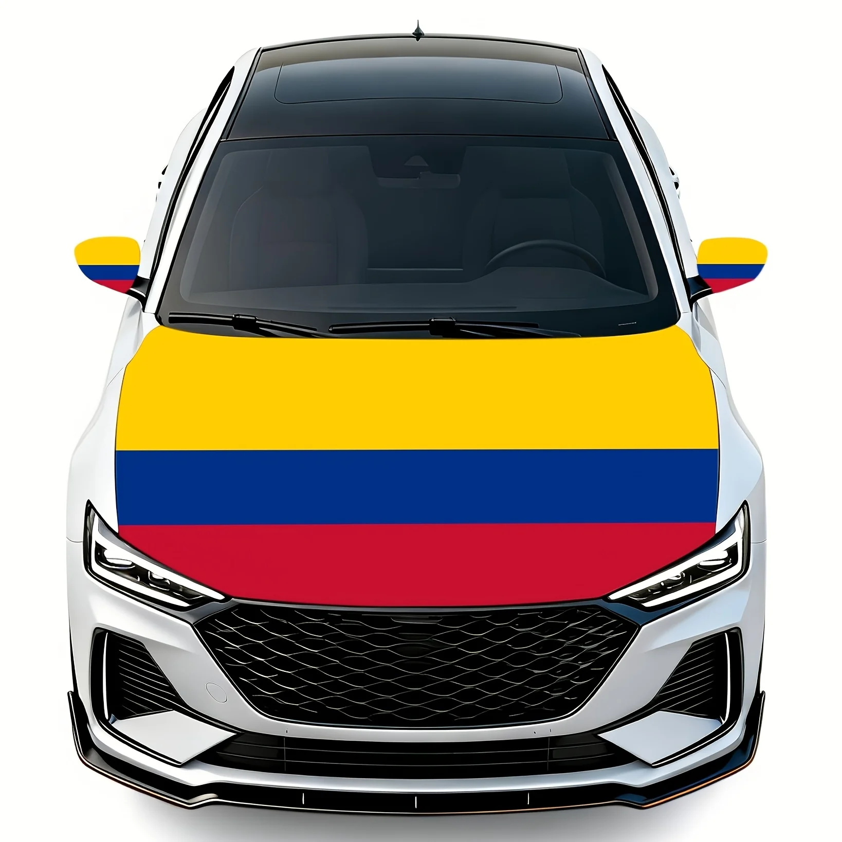 Colombia Flag Hood Cover for Car | 62 x 47in Stretchable Polyester Spandex Hood Protector for Car SUV & Truck. Car Accessories
Colombia Flag Hood Cover for Car | 62 x 47in Stretchable Polyester Spandex Hood Protector for Car SUV & Truck. Car Accessories