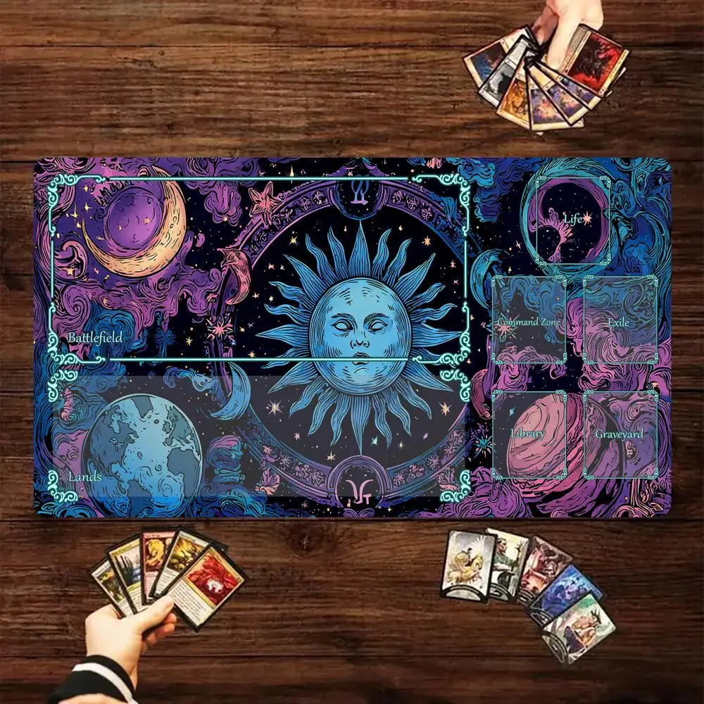 Mysterious Celestial Pattern Design MTG Playmat Magic Card Battle Mat 35X60CM gathering gaming mats tapete magic mtg card pad
Mysterious Celestial Pattern Design MTG Playmat Magic Card Battle Mat 35X60CM gathering gaming mats tapete magic mtg card pad