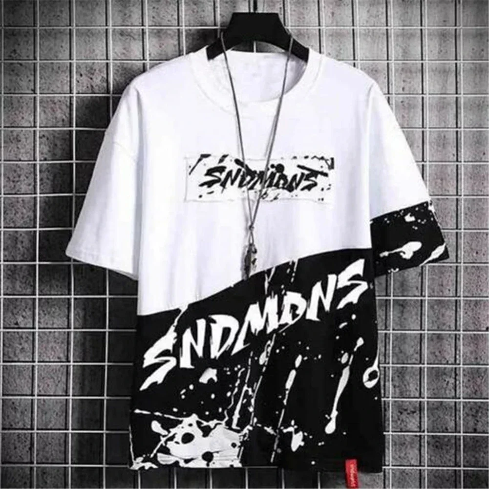 Comfy Fashion Men's T-shirt Casual Color Matching Splash-ink Printed Daily Holiday O Neck Regular Slight Stretch
Comfy Fashion Men's T-shirt Casual Color Matching Splash-ink Printed Daily Holiday O Neck Regular Slight Stretch
