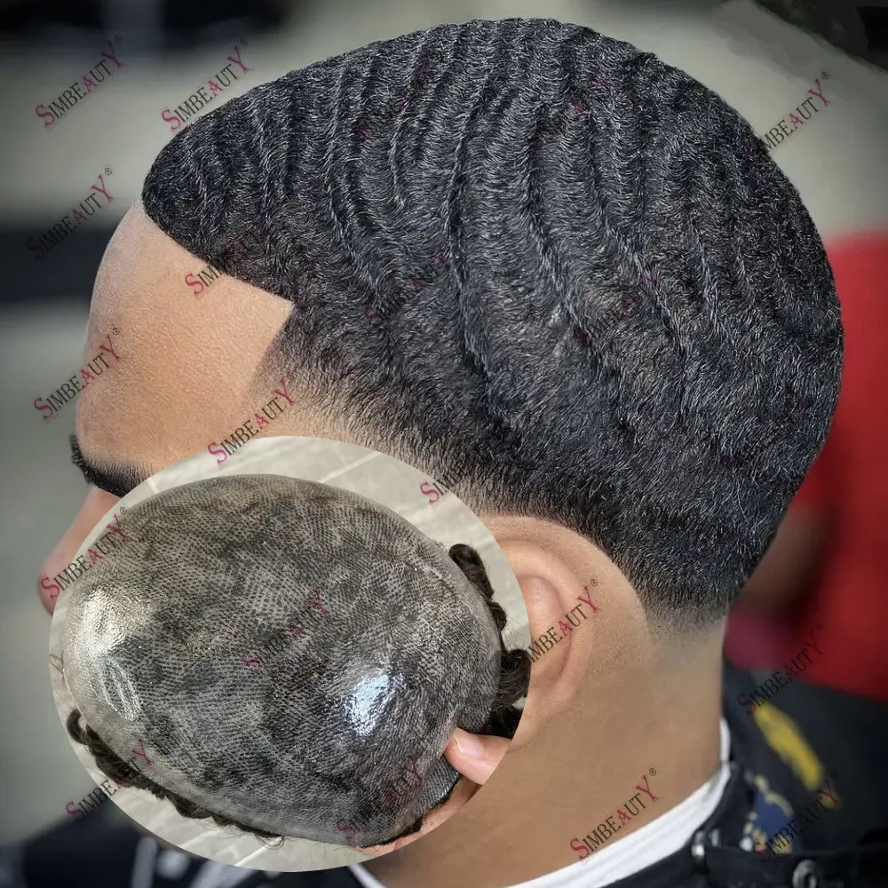 Full Skin PU Base Male 10mm Deep Wave Afro Human Hair Toupee For Men Wig Super Durable Capillary Prosthesis Replacement System
Full Skin PU Base Male 10mm Deep Wave Afro Human Hair Toupee For Men Wig Super Durable Capillary Prosthesis Replacement System