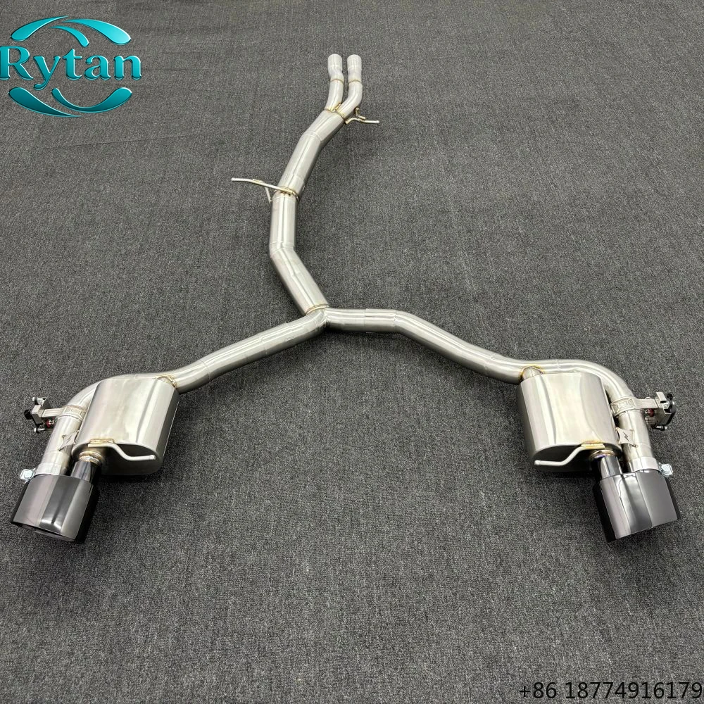 Valved 304 Stainless Steel Valvetronic Exhaust Pipe System Catback for RS5 2.9T Without Tips
Valved 304 Stainless Steel Valvetronic Exhaust Pipe System Catback for RS5 2.9T Without Tips