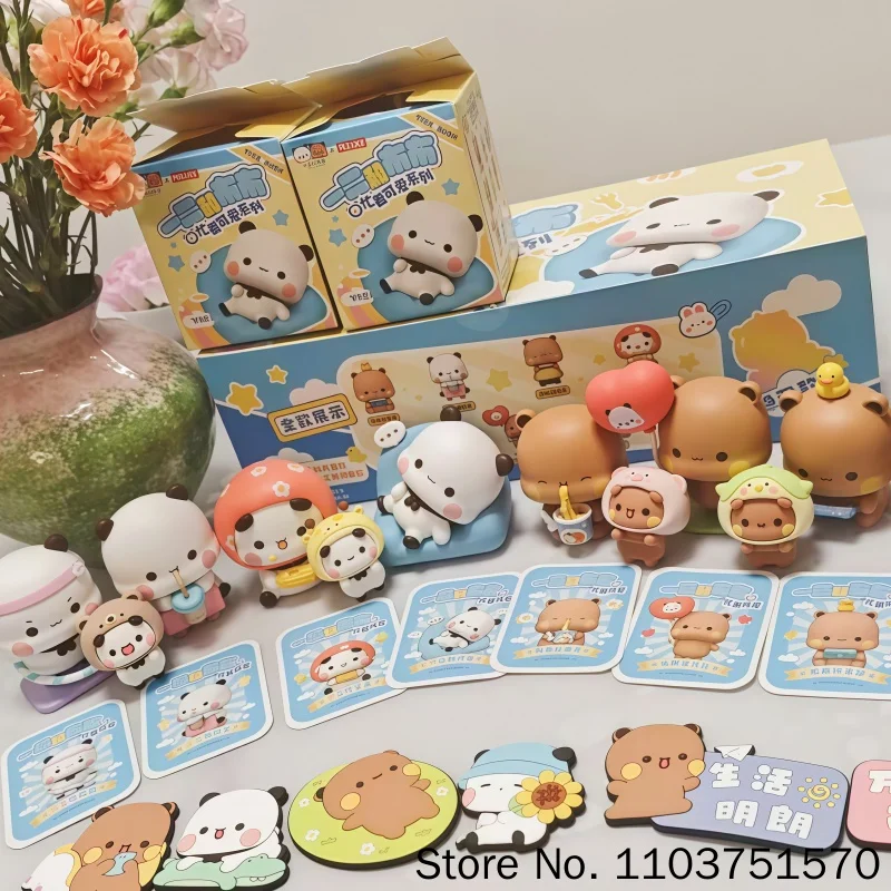 Pick Luck Genuine Blind Box Panda Yier And Bubu Busy Being Cute Series Anime Figurines Desktop Ornament Collection Birthday Gift
Pick Luck Genuine Blind Box Panda Yier And Bubu Busy Being Cute Series Anime Figurines Desktop Ornament Collection Birthday Gift