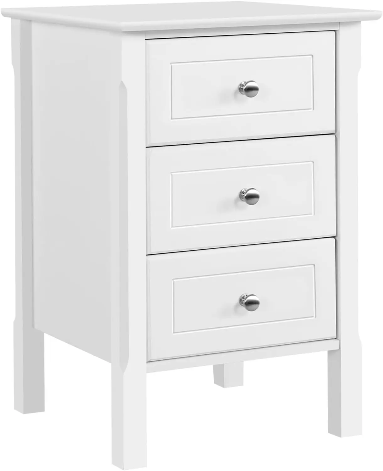 Yaheetech Nightstand with 3 Drawers, Wooden 3-Drawer Bedside Table with Solid Wood Legs, Bedside Cupboard Storage Organizer
Yaheetech Nightstand with 3 Drawers, Wooden 3-Drawer Bedside Table with Solid Wood Legs, Bedside Cupboard Storage Organizer