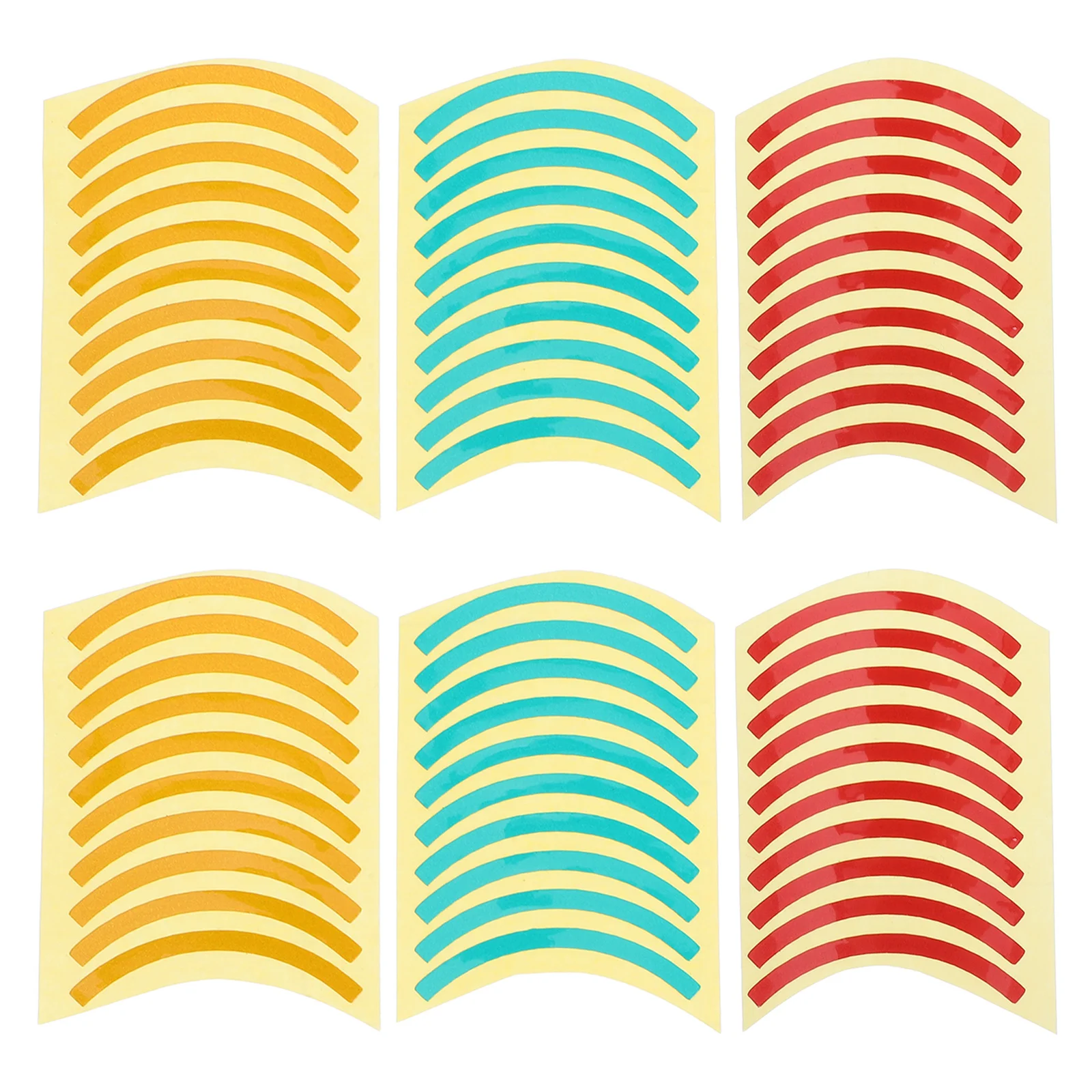 60Pcs Industrial Pressure Gauge Labels Reflective Tri-Color Quarter-Circle Waterproof Adhesive Safety Tags for High-Visibility
60Pcs Industrial Pressure Gauge Labels Reflective Tri-Color Quarter-Circle Waterproof Adhesive Safety Tags for High-Visibility