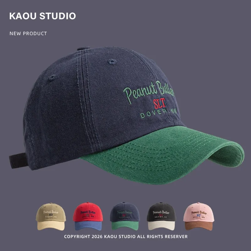 New American Color Block Embroidered Letter Baseball Cap Street Trend Outdoor Shade Adjustable Sports Hats for Men and Women's
New American Color Block Embroidered Letter Baseball Cap Street Trend Outdoor Shade Adjustable Sports Hats for Men and Women's
