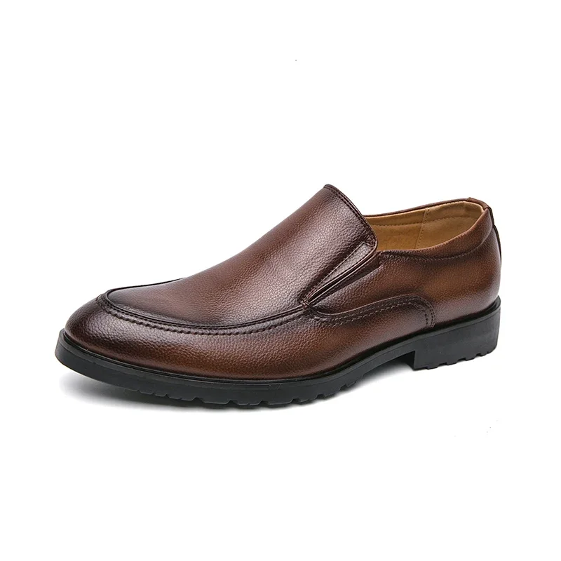 Motorcycle men's casual leather shoes low top trendy new block shoes fashionable, versatile, breathable and lightweight
Motorcycle men's casual leather shoes low top trendy new block shoes fashionable, versatile, breathable and lightweight
