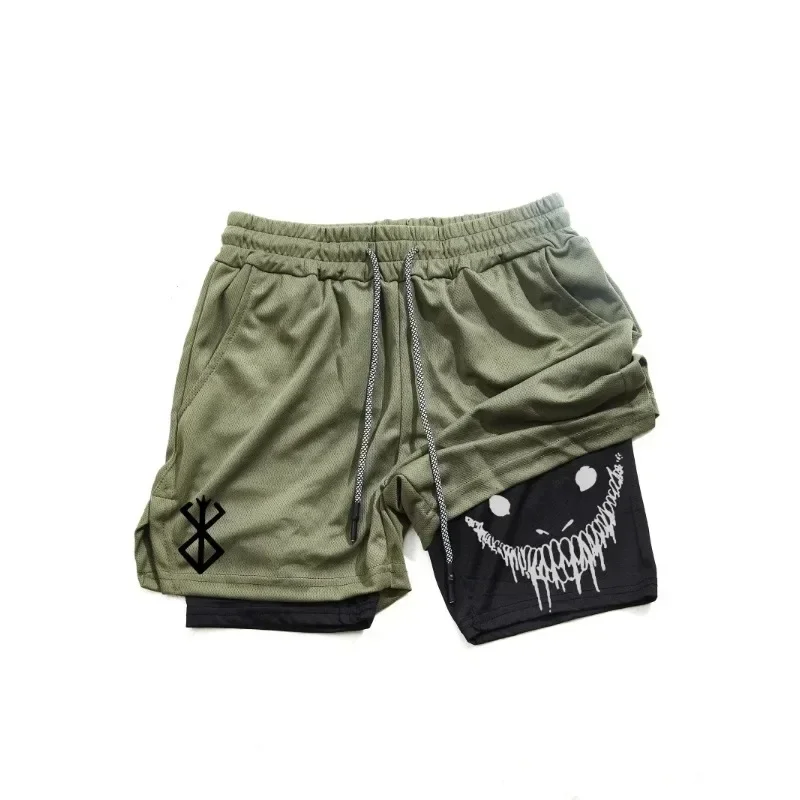 Men's 2-in-1 sports shorts, running quick-drying shorts, special for gym fitness training, double-layer designoaa
Men's 2-in-1 sports shorts, running quick-drying shorts, special for gym fitness training, double-layer designoaa