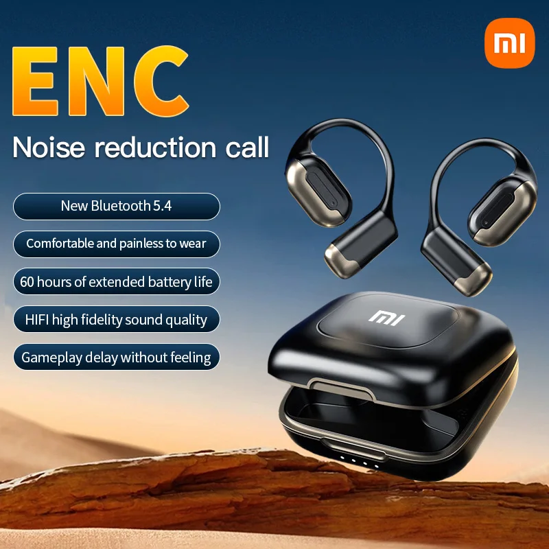 XIAOMI TWS G118 Headset Sport Running Ear Hook Headphone Wireless Bluetooth5.4 Air Conduction ENC Earphone For Android iOS
XIAOMI TWS G118 Headset Sport Running Ear Hook Headphone Wireless Bluetooth5.4 Air Conduction ENC Earphone For Android iOS