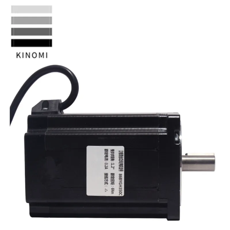 220V 86BYG350C Three-phase Stepper Motor Torque 6N Stepping Motor Length 126mm
220V 86BYG350C Three-phase Stepper Motor Torque 6N Stepping Motor Length 126mm