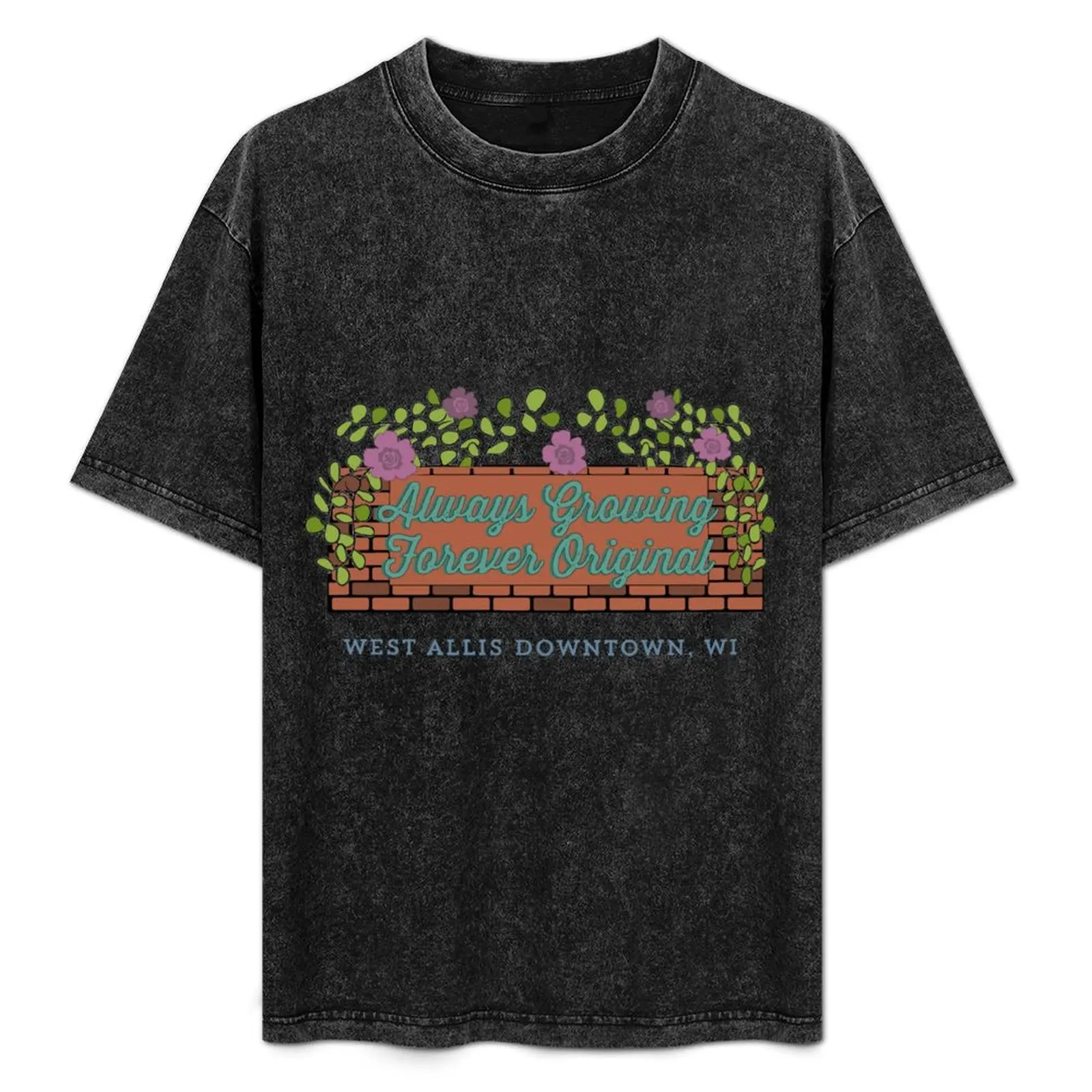 Always Growing, Forever Original T-Shirt Minimalist Casual Short Sleeve Top
Always Growing, Forever Original T-Shirt Minimalist Casual Short Sleeve Top