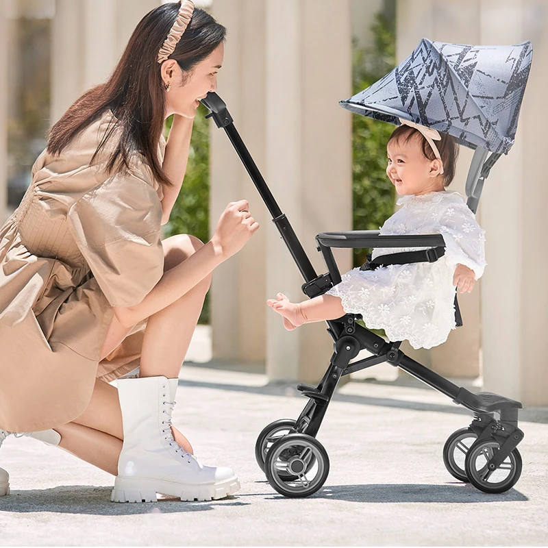 Lightweight Baby Strollers Portable Folding Baby Carriage Stable and Non-rollover Children's Walking Car Two-way Seat Transfer
Lightweight Baby Strollers Portable Folding Baby Carriage Stable and Non-rollover Children's Walking Car Two-way Seat Transfer