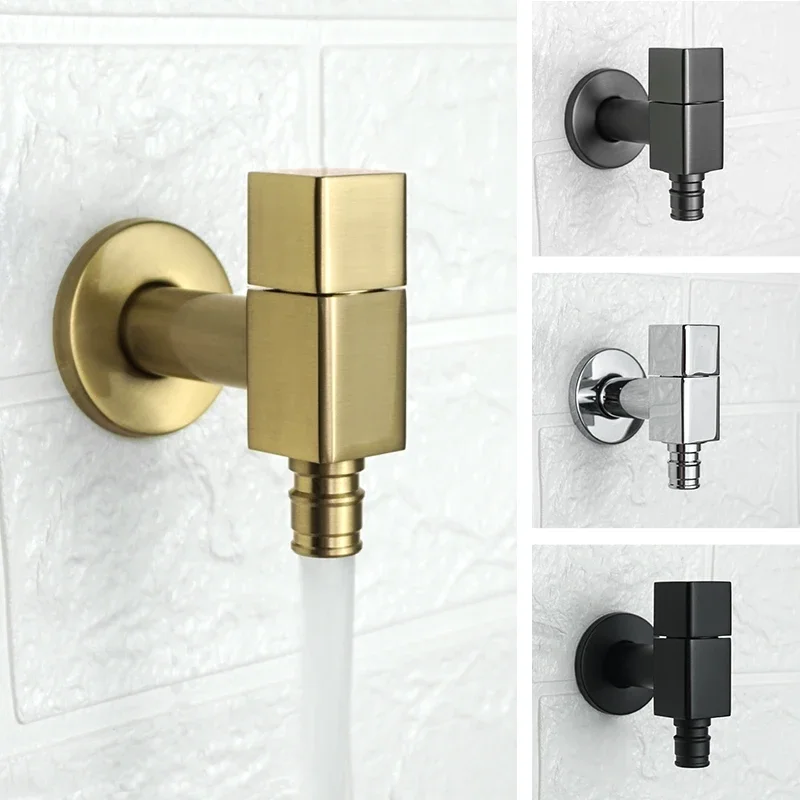 Washing Machine Faucet Tap Outdoor Garden Mop Pool Wash Faucets Bathroom Square Wall Mounted Solid Brass Sink Cold Water Tap
Washing Machine Faucet Tap Outdoor Garden Mop Pool Wash Faucets Bathroom Square Wall Mounted Solid Brass Sink Cold Water Tap