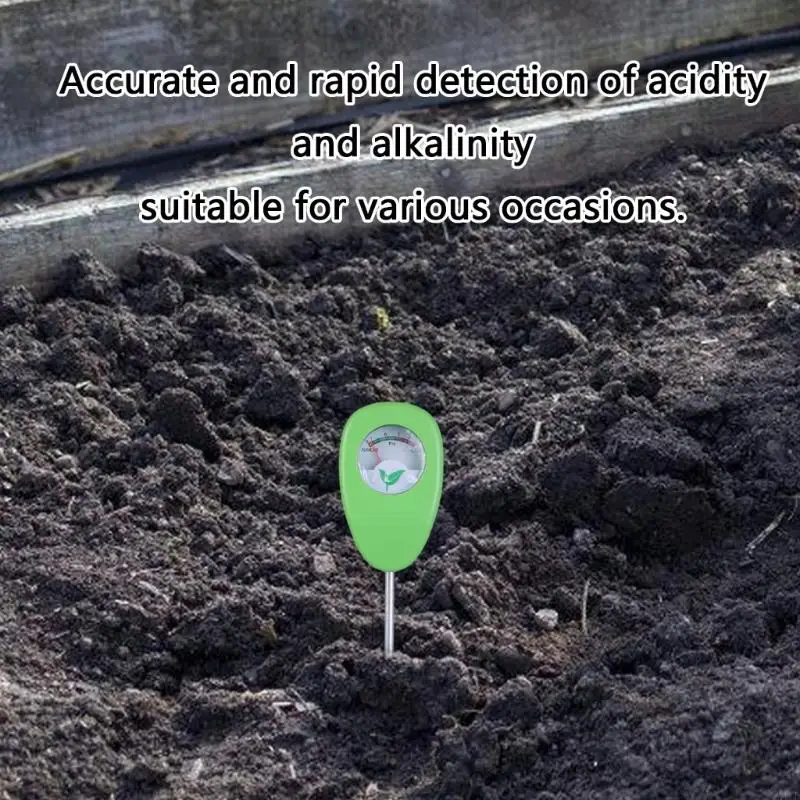 Versatile Soil Acid Meter Comprehensive Soil Monitoring Tool Accurate Acid Testing Device for Indoor & Outdoor Plant Care M4YD
Versatile Soil Acid Meter Comprehensive Soil Monitoring Tool Accurate Acid Testing Device for Indoor & Outdoor Plant Care M4YD