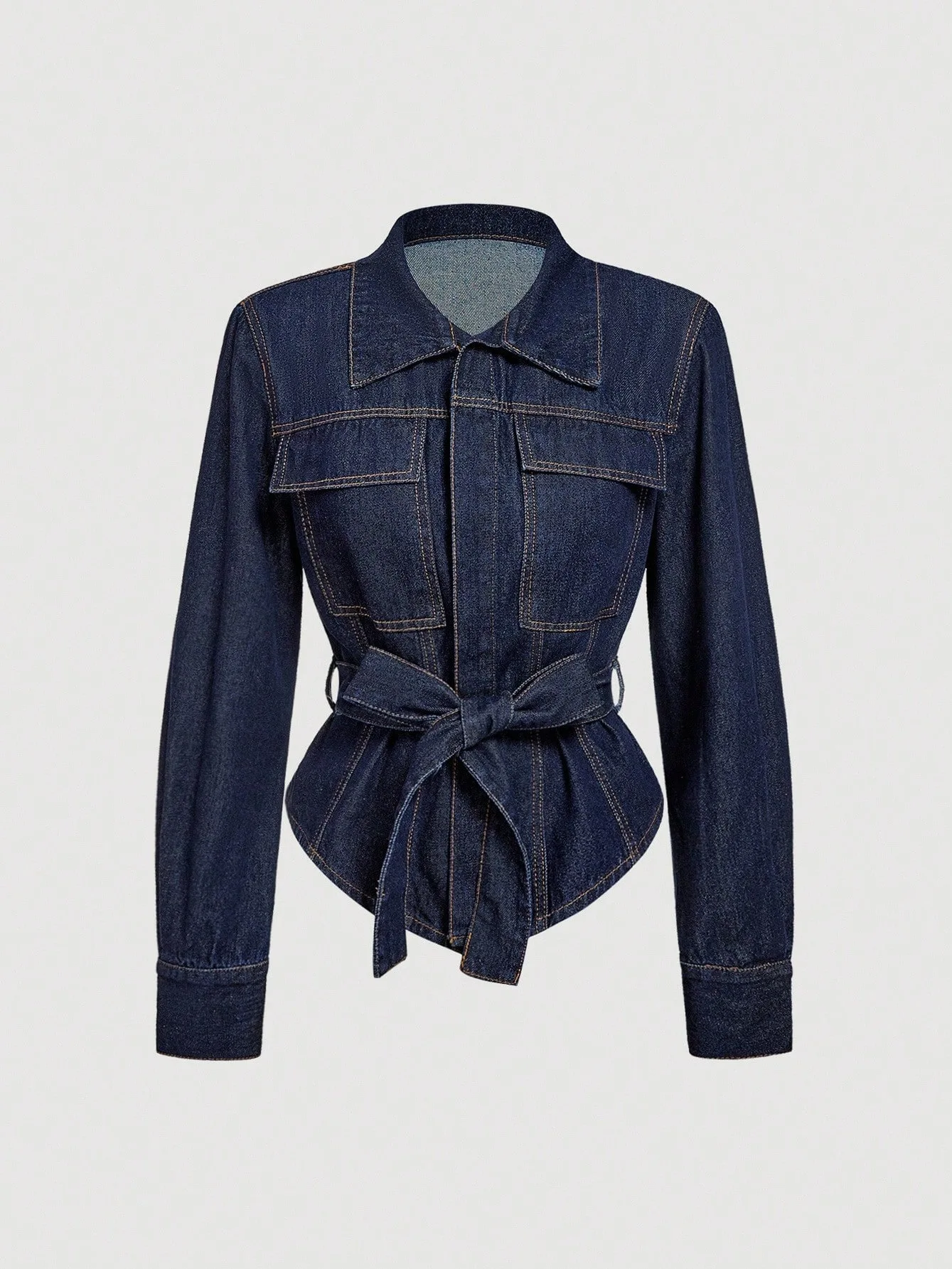 Women's Versatile Waist Design Belt Denim Coat Autumn Trendy Fashion 2026
Women's Versatile Waist Design Belt Denim Coat Autumn Trendy Fashion 2026