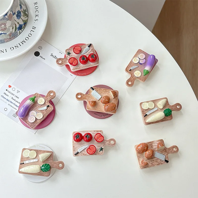 Chopping Board Tomato Mobile Phone Stand Holder Grip Fold Tok Support For IPhone 15 16 Phone Tablet Accessories Stand Holder
Chopping Board Tomato Mobile Phone Stand Holder Grip Fold Tok Support For IPhone 15 16 Phone Tablet Accessories Stand Holder