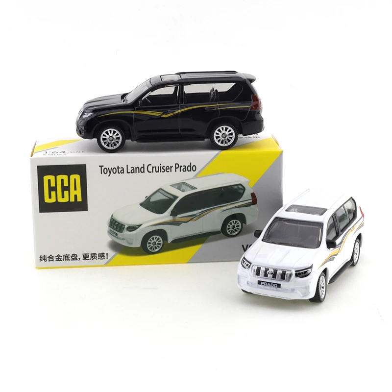 CCA 1:64 Toyota Prado Land Cruiser, литая под давлением модель автомобиля из сплава, имитация мелкомасштабного внедорожника, игрушка, статическая
CCA 1:64 Toyota Prado Land Cruiser, литая под давлением модель автомобиля из сплава, имитация мелкомасштабного внедорожника, игрушка, статическая