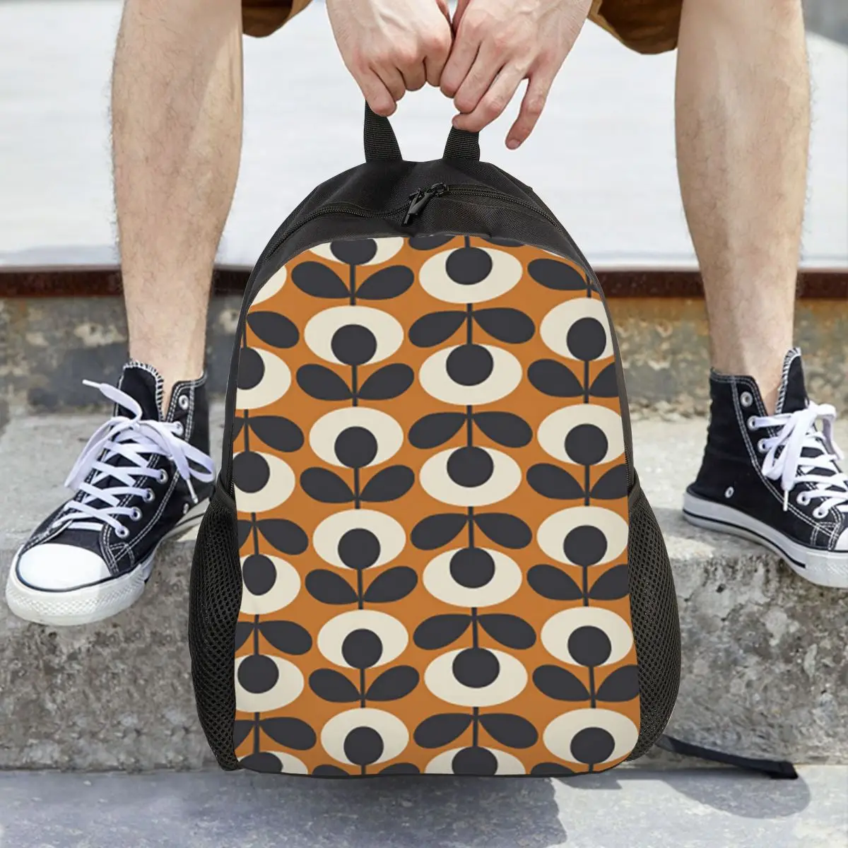 Orla Kiely Flowers Abstract Backpack Daypack Large Capacity Kids BookBag School Bag Shoulder Bags for Men Women
Orla Kiely Flowers Abstract Backpack Daypack Large Capacity Kids BookBag School Bag Shoulder Bags for Men Women