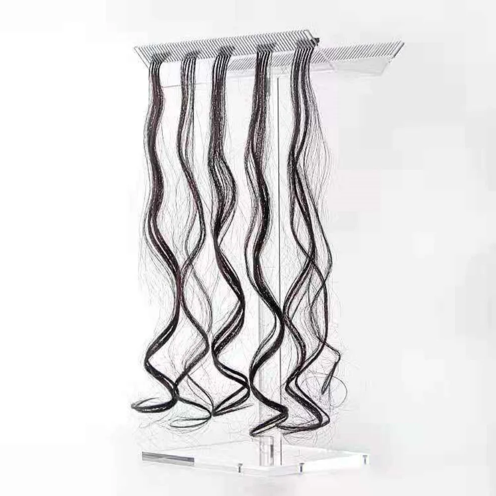 Acrylic Hair Extension Holder Braiding Hair Rack Stand Professional Hair Extensions Separator Double Side Display Hair Holder
Acrylic Hair Extension Holder Braiding Hair Rack Stand Professional Hair Extensions Separator Double Side Display Hair Holder