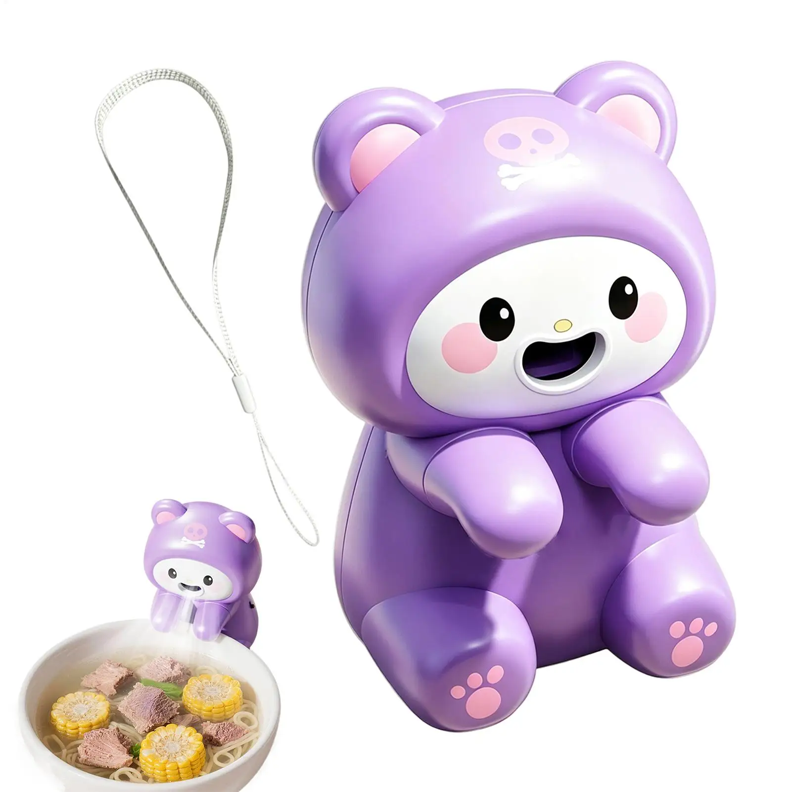 Small Fan For Cooling Food Funny Animal Quiet USB Rechargeable Personal Soup Cooler Fan For Soups Stews Coffees Teas Baked Goods
Small Fan For Cooling Food Funny Animal Quiet USB Rechargeable Personal Soup Cooler Fan For Soups Stews Coffees Teas Baked Goods