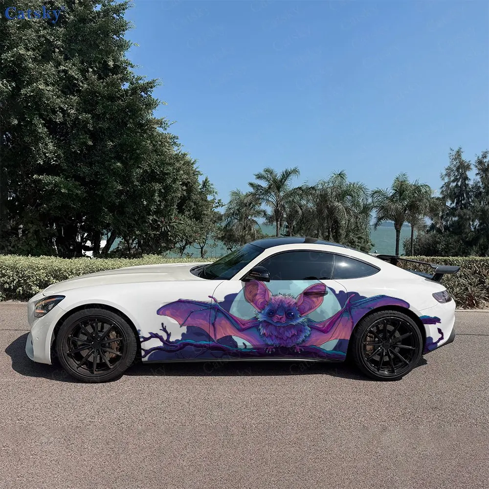 2pcs Forest Cute Bat Car Side Wraps, Self-Adhesive PVC Waterproof & Scratch-Resistant Stickers, Car Accessory Gift
2pcs Forest Cute Bat Car Side Wraps, Self-Adhesive PVC Waterproof & Scratch-Resistant Stickers, Car Accessory Gift