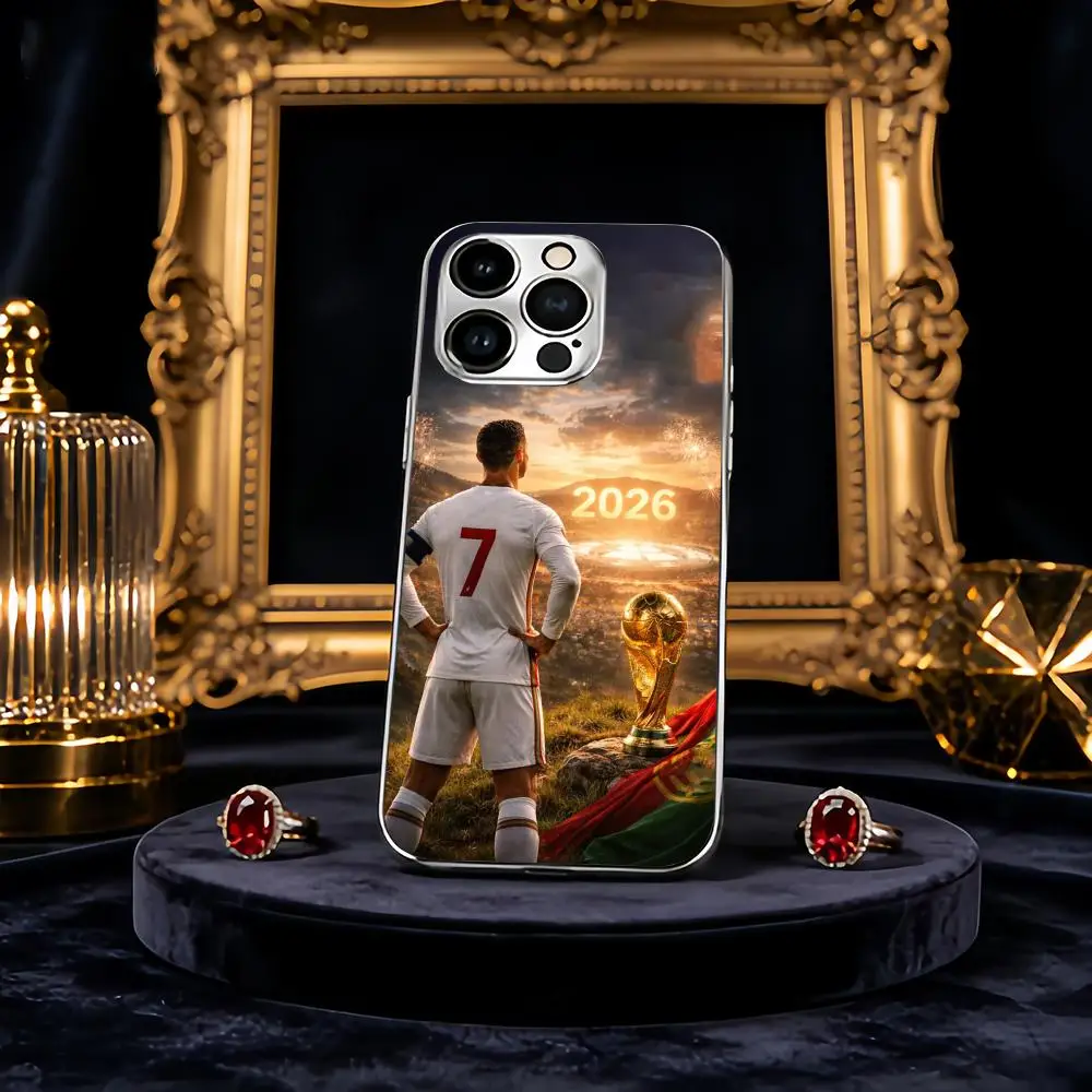 Famous football players C-CR7 Phone Case Silver electroplated glass phone case for iPhone 17/16/15/14/11/12/13 Pro Max
Famous football players C-CR7 Phone Case Silver electroplated glass phone case for iPhone 17/16/15/14/11/12/13 Pro Max