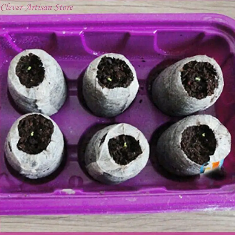 E06B 100 Pieces Peat Pellets Seed Starting Plugs Seeds Starter Pallet Seedling Soil Block Professional Easy To Use for Garden
E06B 100 Pieces Peat Pellets Seed Starting Plugs Seeds Starter Pallet Seedling Soil Block Professional Easy To Use for Garden
