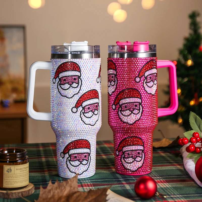 1Pcs 40Oz/1200Ml Santa Claus Thermos Cup With Handle And Straw Lid, Dust-Proof Straw Lid, 304Stainless Steel Insulated Cold Cup
1Pcs 40Oz/1200Ml Santa Claus Thermos Cup With Handle And Straw Lid, Dust-Proof Straw Lid, 304Stainless Steel Insulated Cold Cup