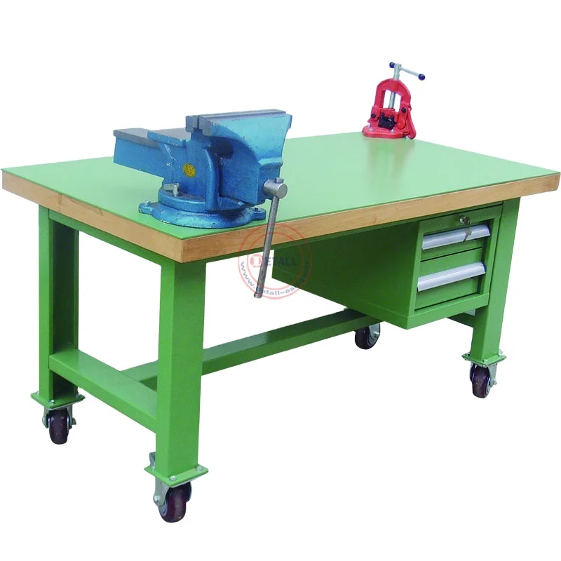 Heavy-duty workshop bench, heavy-duty vise
Heavy-duty workshop bench, heavy-duty vise