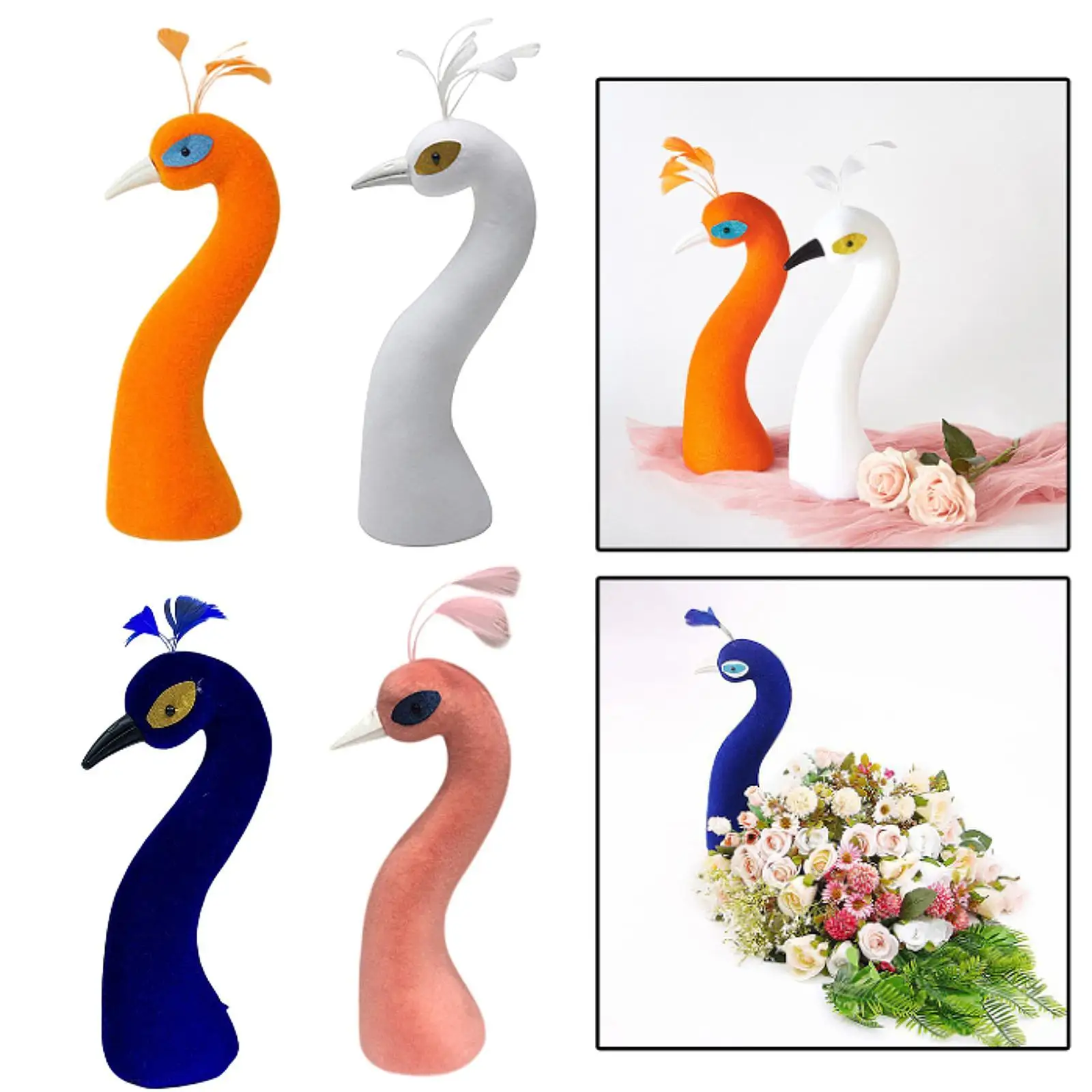 Peacock Mannequin Head Floral Arrangement Decor Desktop Home Decoration Flower Basket Ornament for New Year Party Anniversary
Peacock Mannequin Head Floral Arrangement Decor Desktop Home Decoration Flower Basket Ornament for New Year Party Anniversary