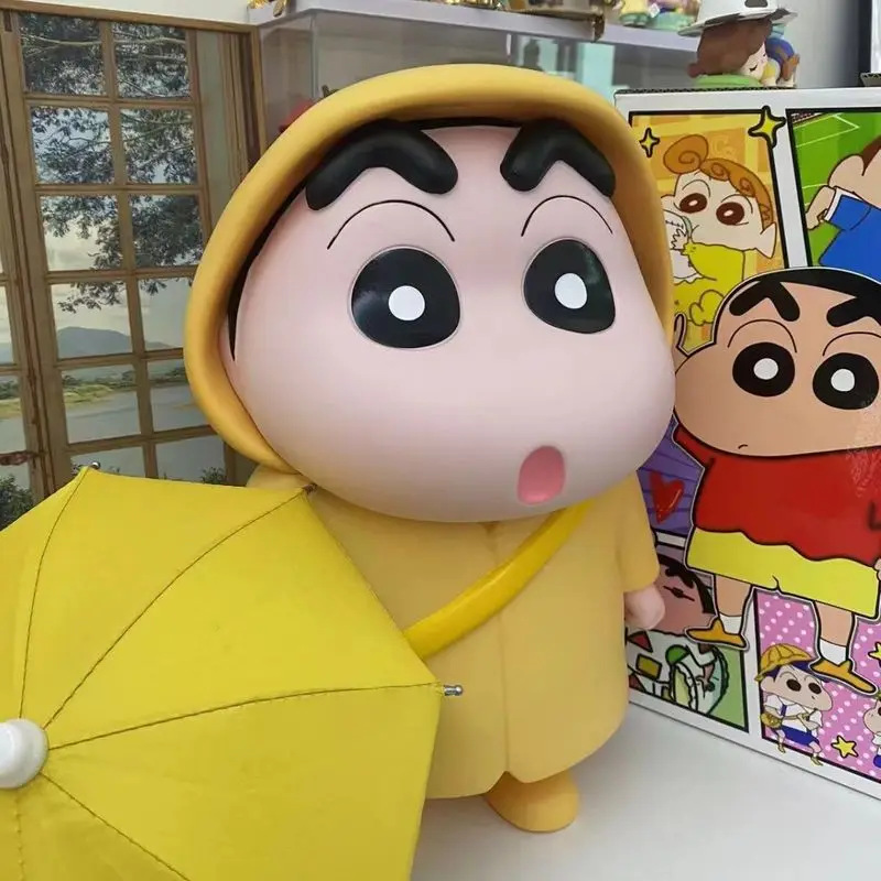 40cm Large Size Raincoat Crayon Shin Chan Desktop Ornament Game Peripheral Series Anime Pvc Model Trendy Play Toys Birthday Gift
40cm Large Size Raincoat Crayon Shin Chan Desktop Ornament Game Peripheral Series Anime Pvc Model Trendy Play Toys Birthday Gift