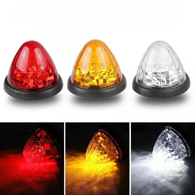ATVOV 12V 24V 16 LED External Beehive Dome Clearance Roof Marker Turn Signal Light Warning Tail Indicator Truck Trailer Lorry
ATVOV 12V 24V 16 LED External Beehive Dome Clearance Roof Marker Turn Signal Light Warning Tail Indicator Truck Trailer Lorry