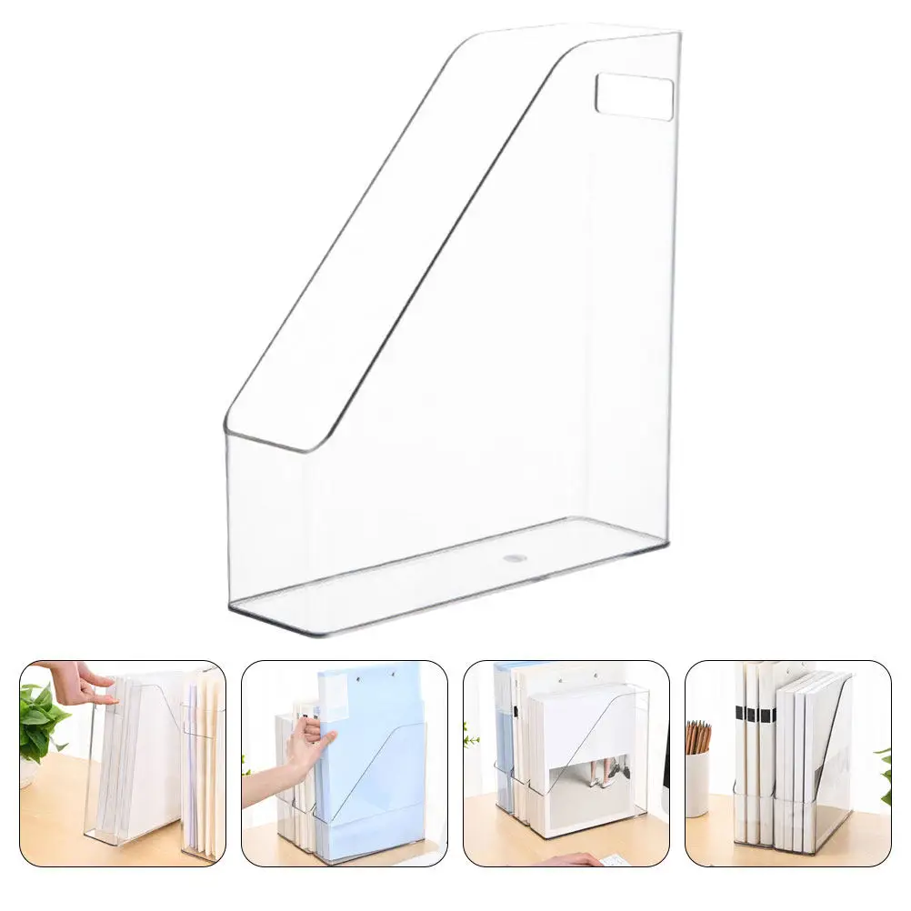 Desktop Document Organizer Pet Thickened File Holder Office Storage Rack Magazine Holder Desk File Box Clear Plastic Organizer
Desktop Document Organizer Pet Thickened File Holder Office Storage Rack Magazine Holder Desk File Box Clear Plastic Organizer