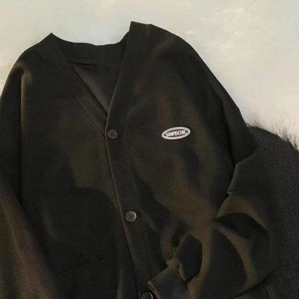 Women Jacket Simple Style Women's Fall/spring Cardigan Coat Soft Warm Loose-fitting with V-neck Button Details Casual Cardigan
Women Jacket Simple Style Women's Fall/spring Cardigan Coat Soft Warm Loose-fitting with V-neck Button Details Casual Cardigan