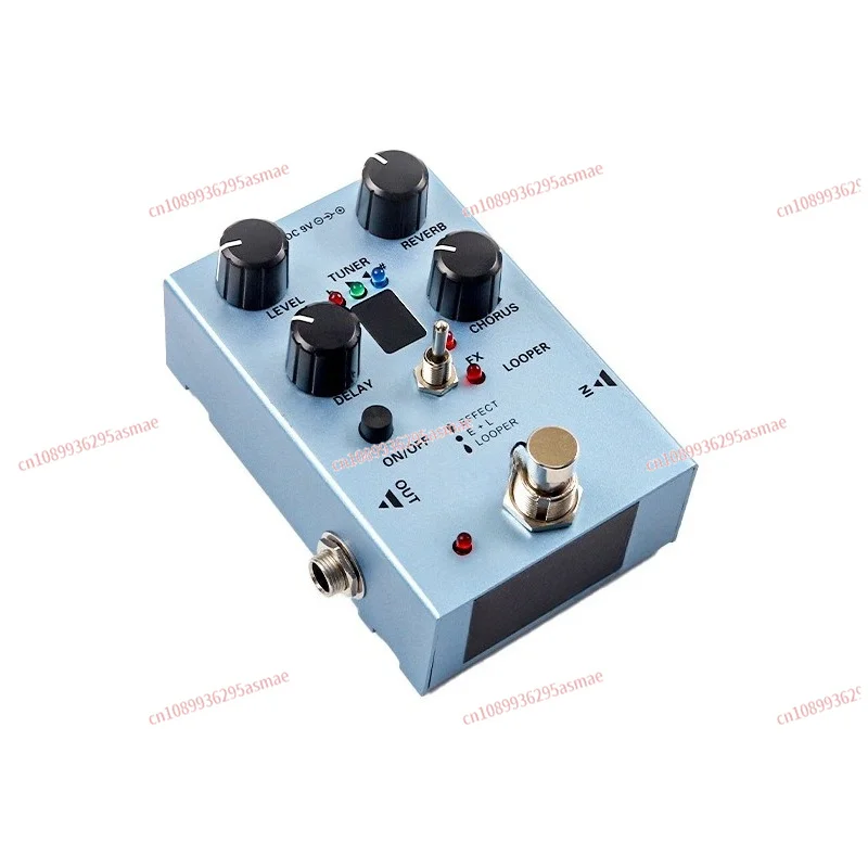 Multifunctional electric guitar distorter, easy to carry, reverb chorus delay audio emulator
Multifunctional electric guitar distorter, easy to carry, reverb chorus delay audio emulator