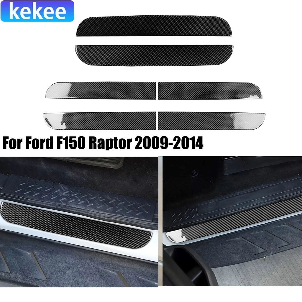 For Ford F150 Raptor 2009-2014 Carbon Fiber Interior Door Sill Bar Threshold Cover Trim Decorative Car Accessories Stickers
For Ford F150 Raptor 2009-2014 Carbon Fiber Interior Door Sill Bar Threshold Cover Trim Decorative Car Accessories Stickers